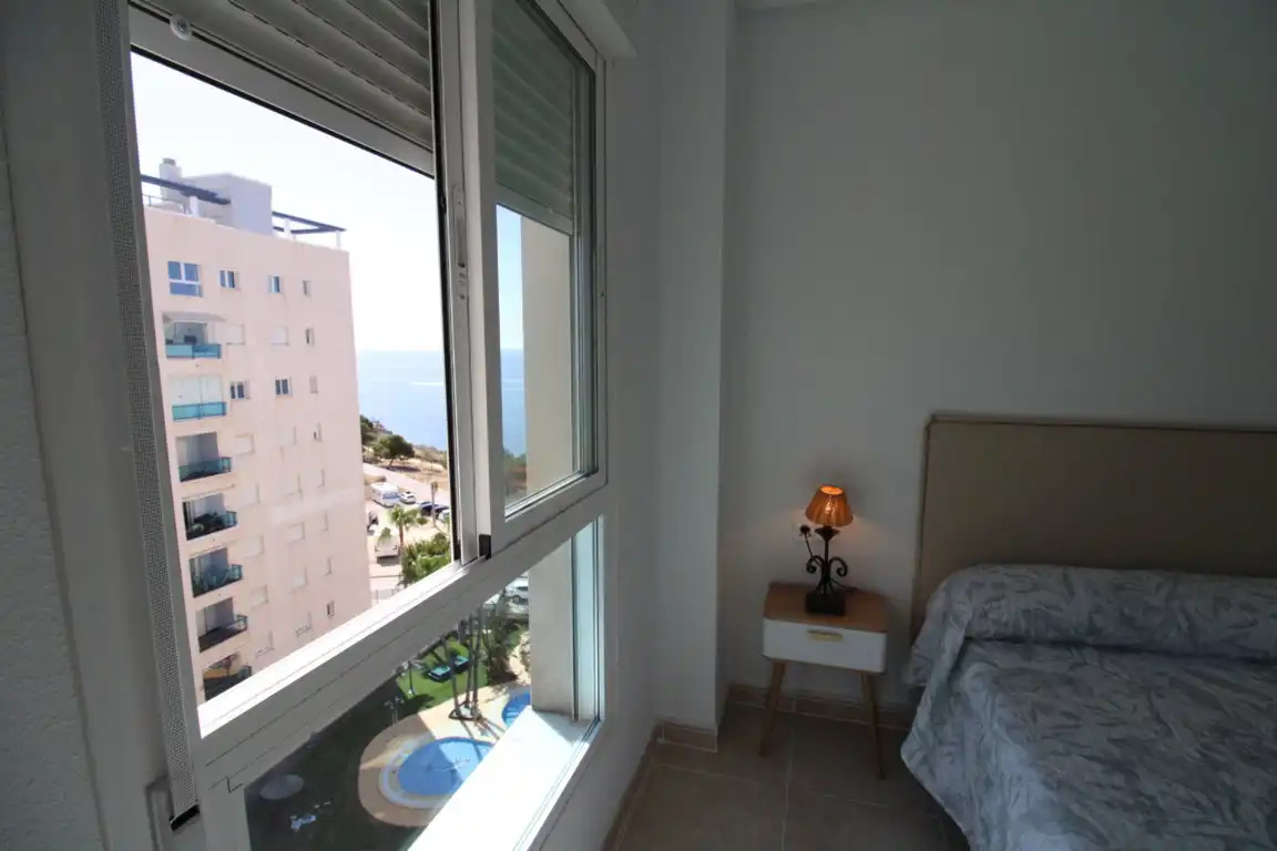 Schlafzimmer von Wohnung zum Verkauf in Villajoyosa / La Vila Joiosa mit Klimaanlage, Terrasse und Abstellraum