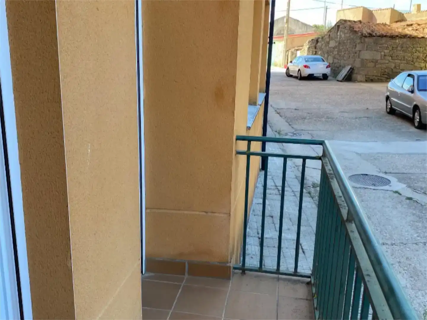 Terrassa de Pis de lloguer en Bermillo de Sayago amb Moblat i Balcó