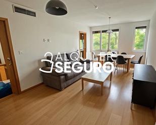 Sala d'estar de Pis de lloguer en Guadalajara Capital amb Aire condicionat, Calefacció i Moblat