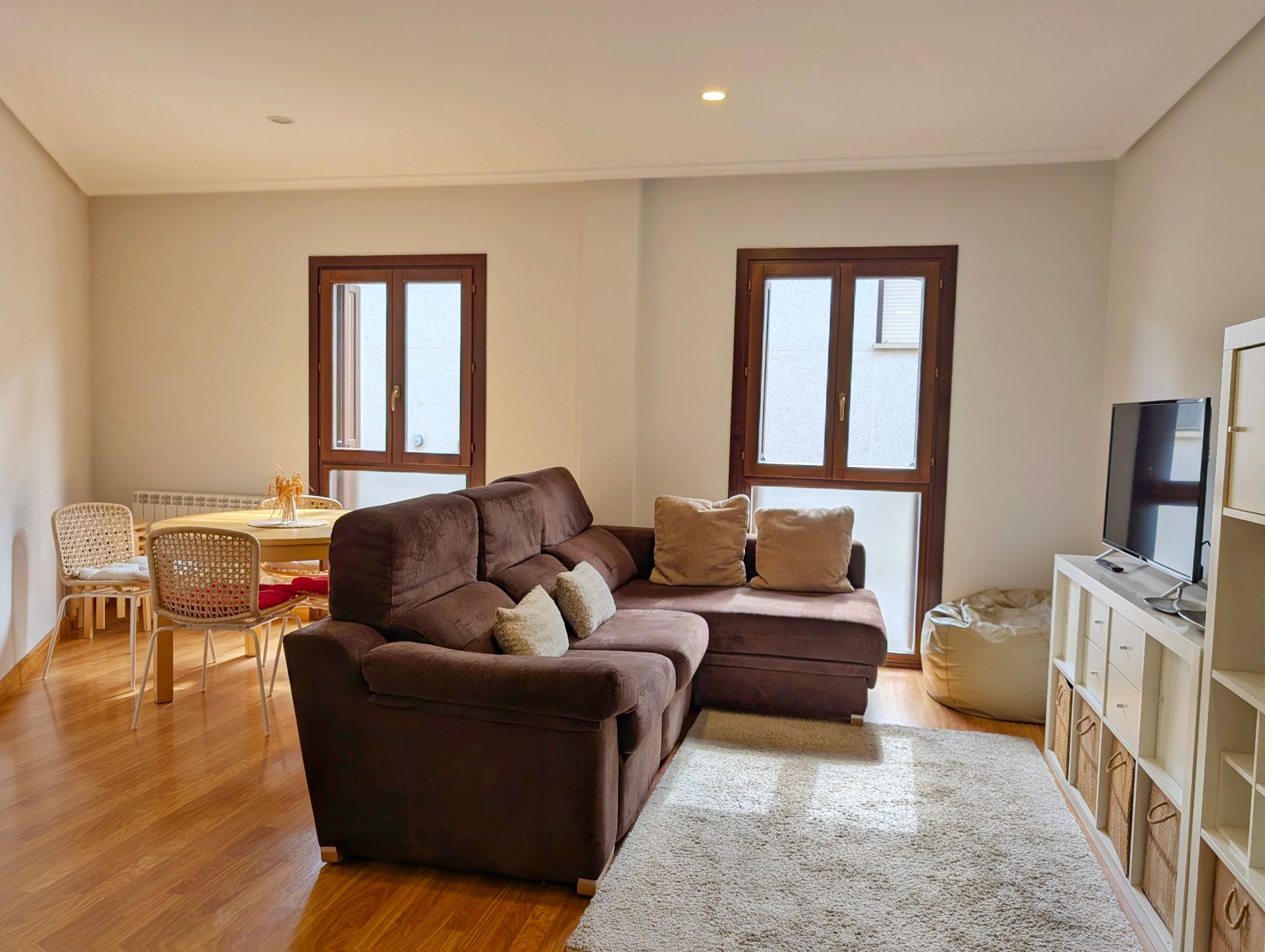 Living room of Flat for sale in Ojacastro  with Heating and Furnished
