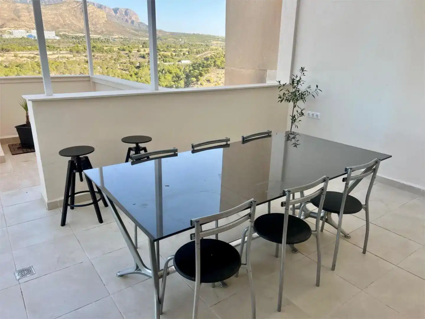Dining room of Attic for sale in Benidorm  with Air Conditioner, Swimming Pool and Balcony