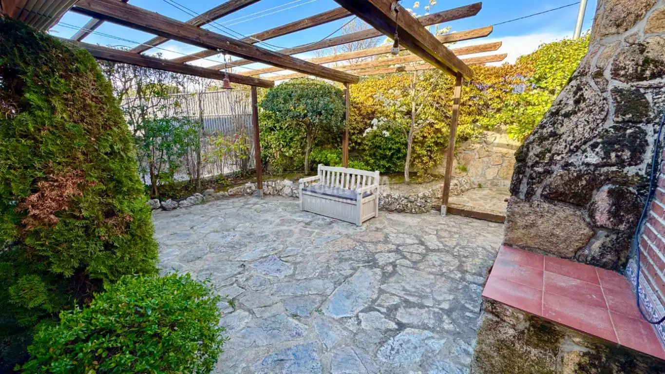 Terrace of Detached homes for sale in Moralzarzal  with Heating, Terrace and Community pool