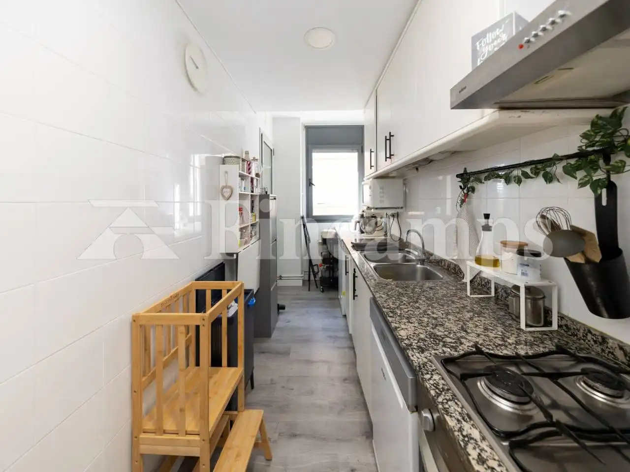 Cocina de Apartamento en venta en Sabadell con Aire acondicionado, Calefacción y Balcón