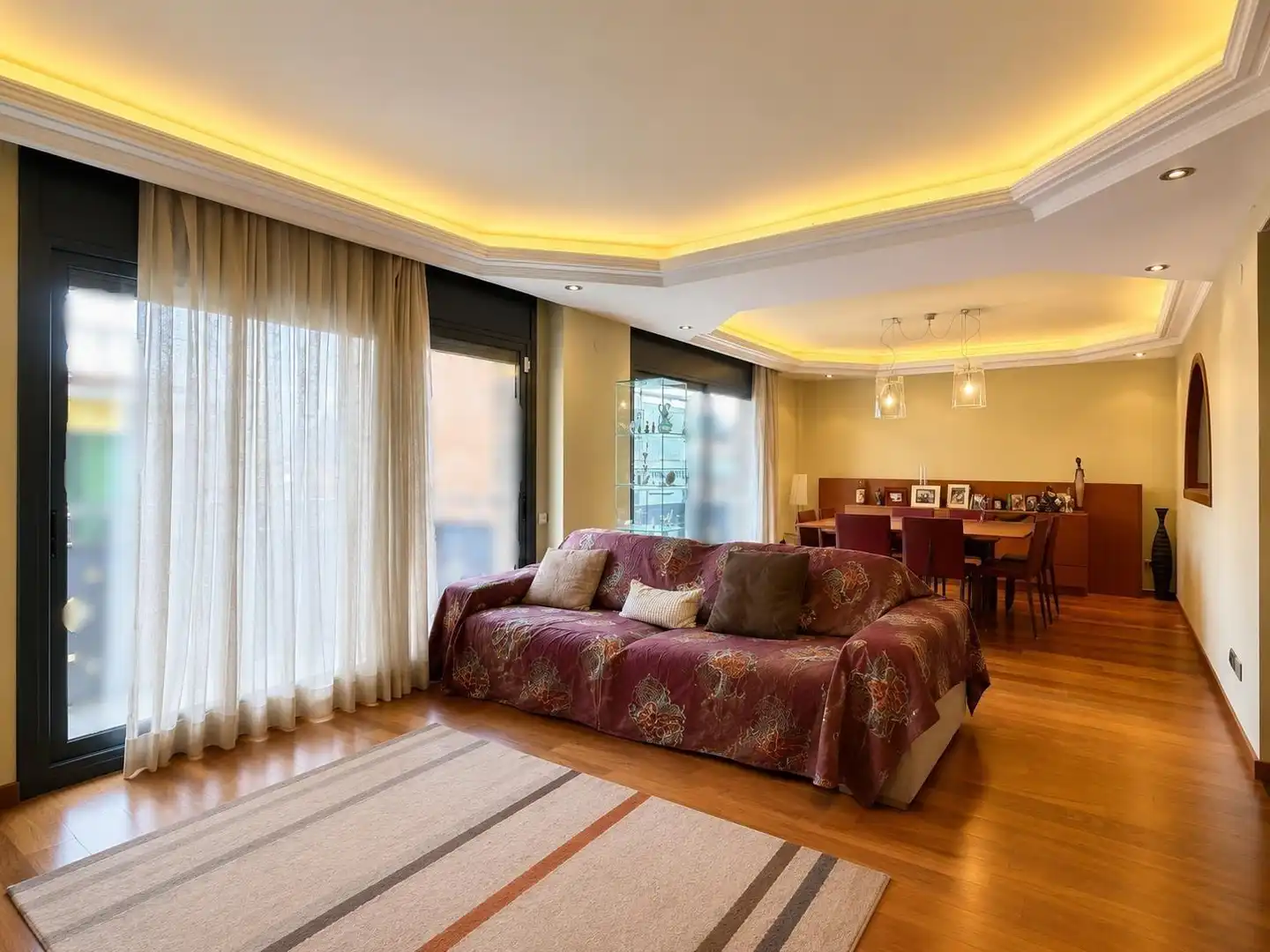 Wohnzimmer von Haus oder Chalet zum Verkauf in Les Franqueses del Vallès mit Heizung, Terrasse und Balkon
