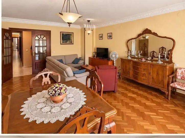 Sala de estar de Piso en venta en Alicante / Alacant con Terraza y Balcón