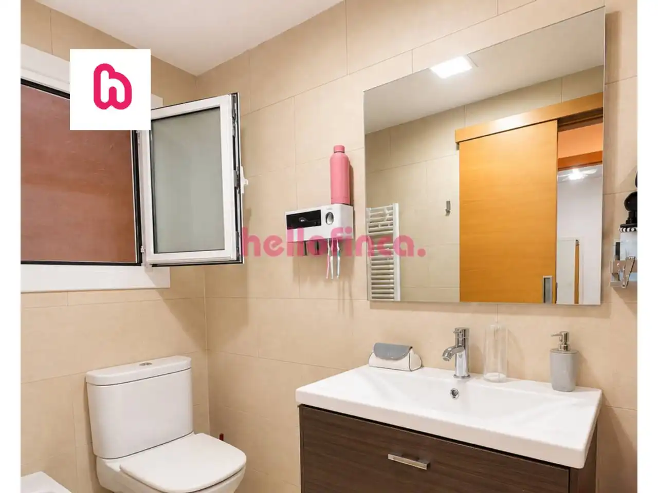 Bathroom of Flat for sale in Ripollet  with Heating, Parquet flooring and Storage room