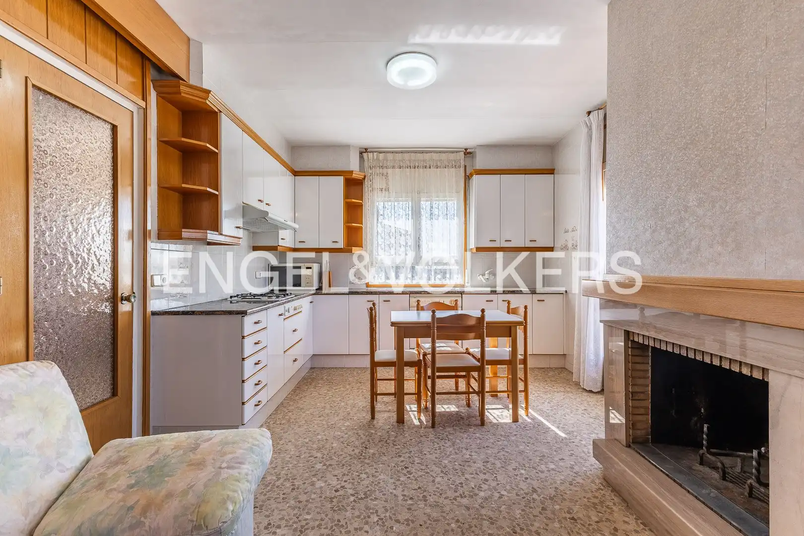 Cocina de Casa o chalet en venta en Montmajor con Calefacción, Jardín privado y Terraza