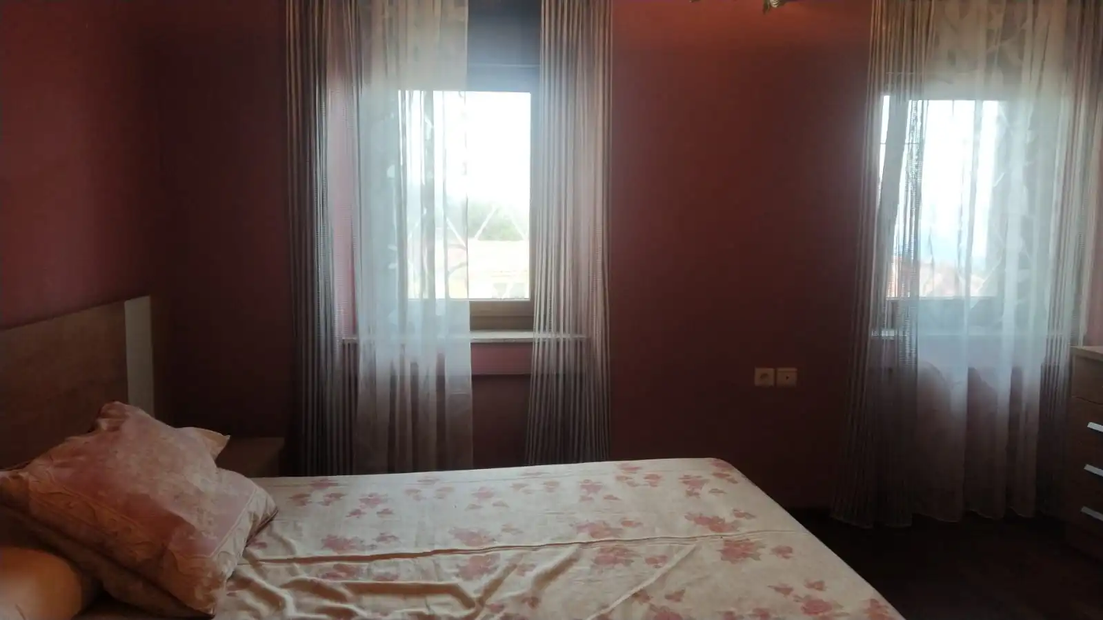 Bedroom of Houses for sale in Cariño  with Private garden, Parquet flooring and Terrace