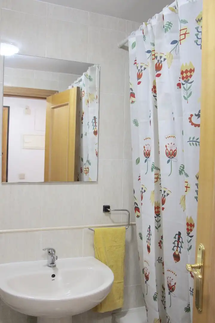 Baño de Piso de alquiler en Alfara del Patriarca con Terraza y Amueblado