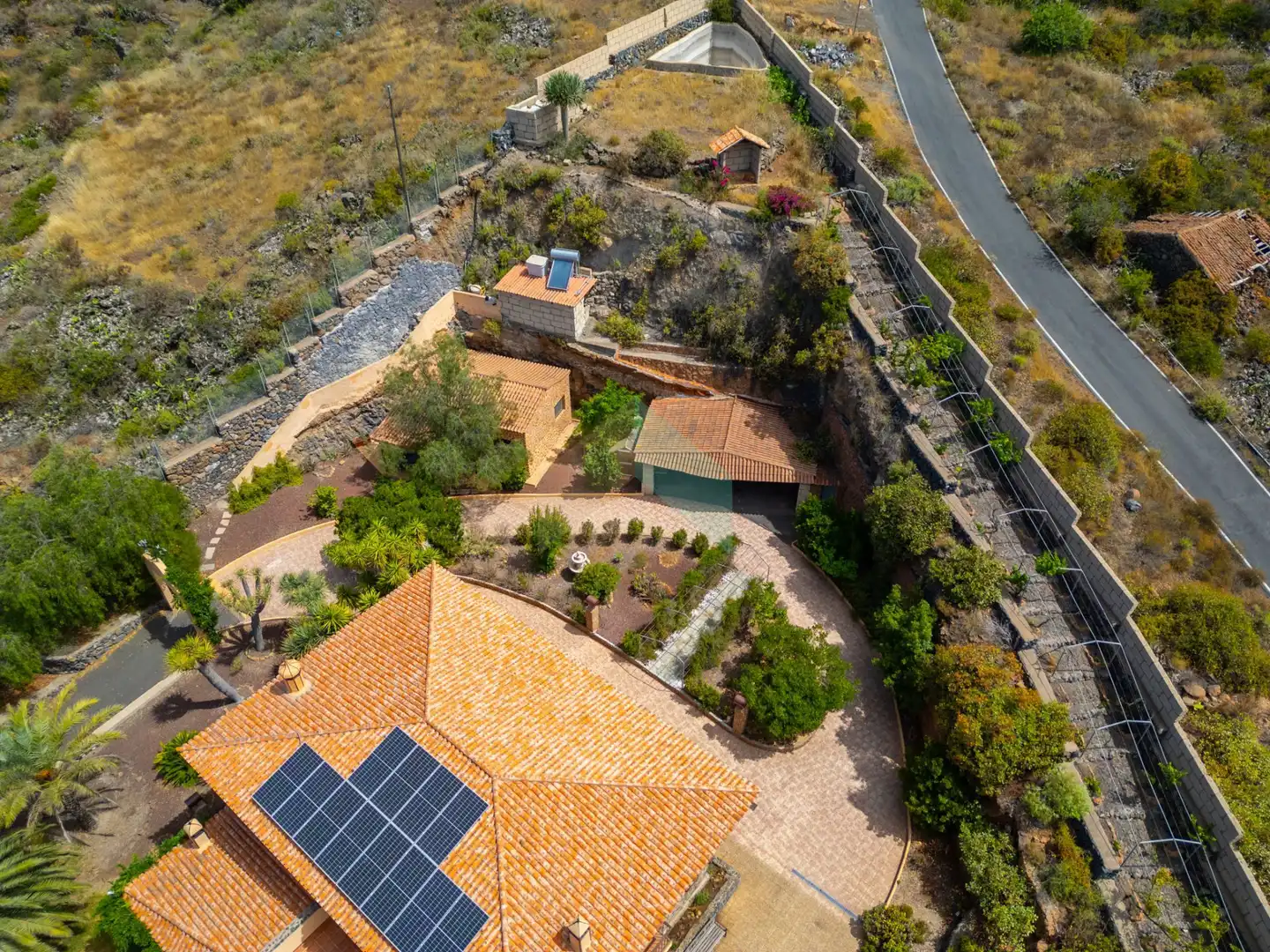 Vista exterior de Casa o chalet en venta en Arona con Aire acondicionado, Calefacción y Jardín privado
