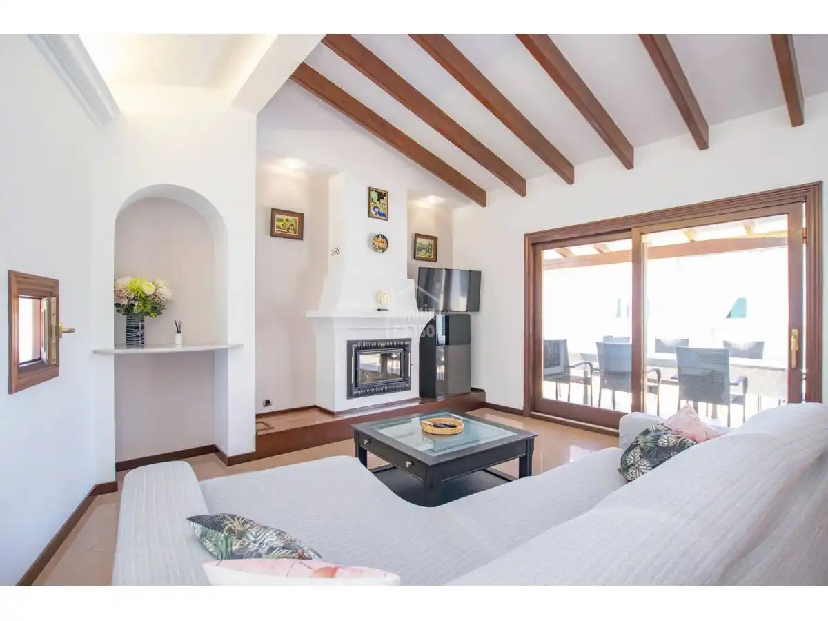 Sala de estar de Casa o chalet en venta en Ciutadella de Menorca con Calefacción, Jardín privado y Terraza