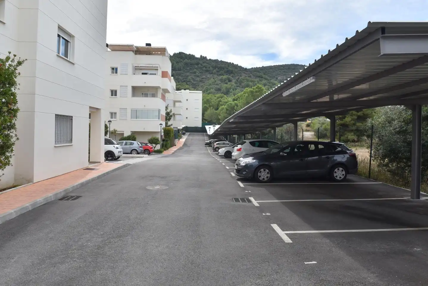 Parking de Piso de alquiler en Málaga con Terraza, Amueblado y Piscina comunitaria