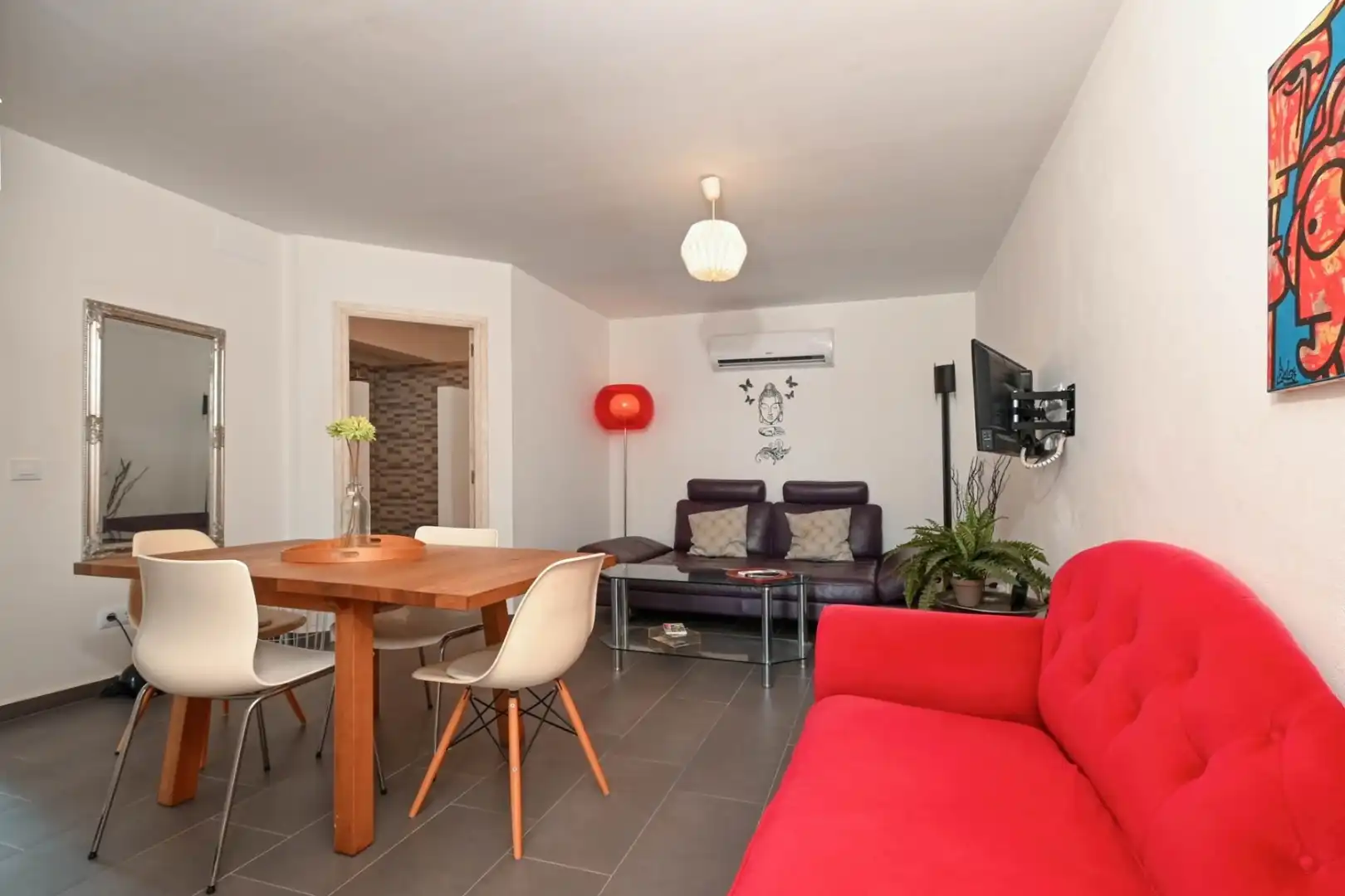 Sala d'estar de Casa o xalet en venda en Cala Advocat - Baladrar  