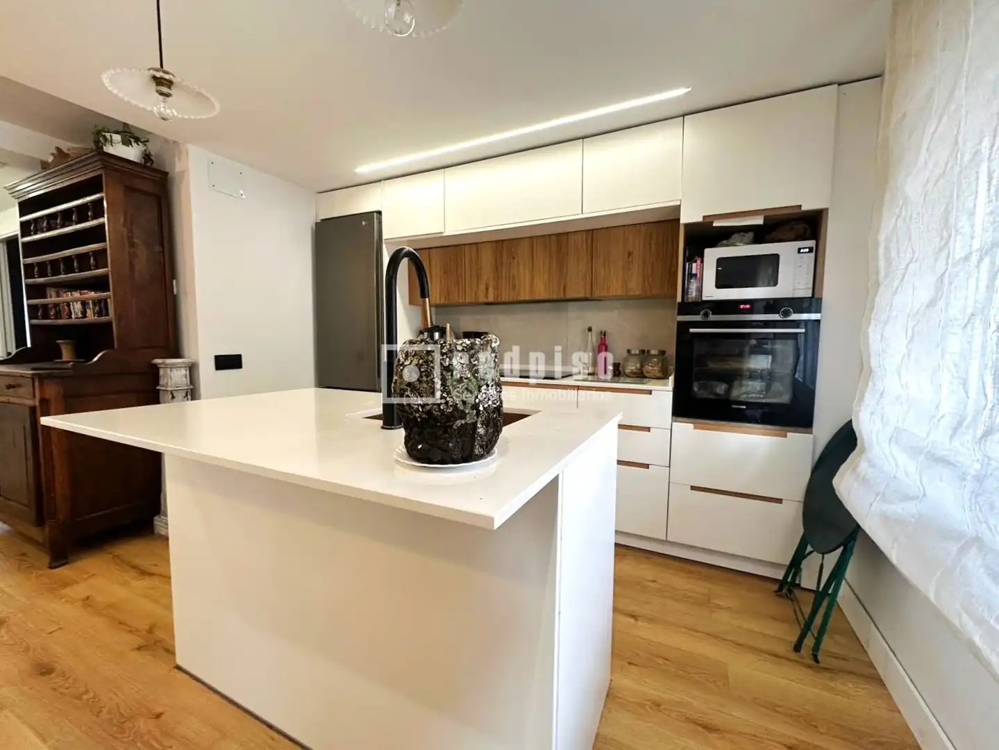 Kitchen of Flat for sale in Madrid  with Air Conditioner and Heating