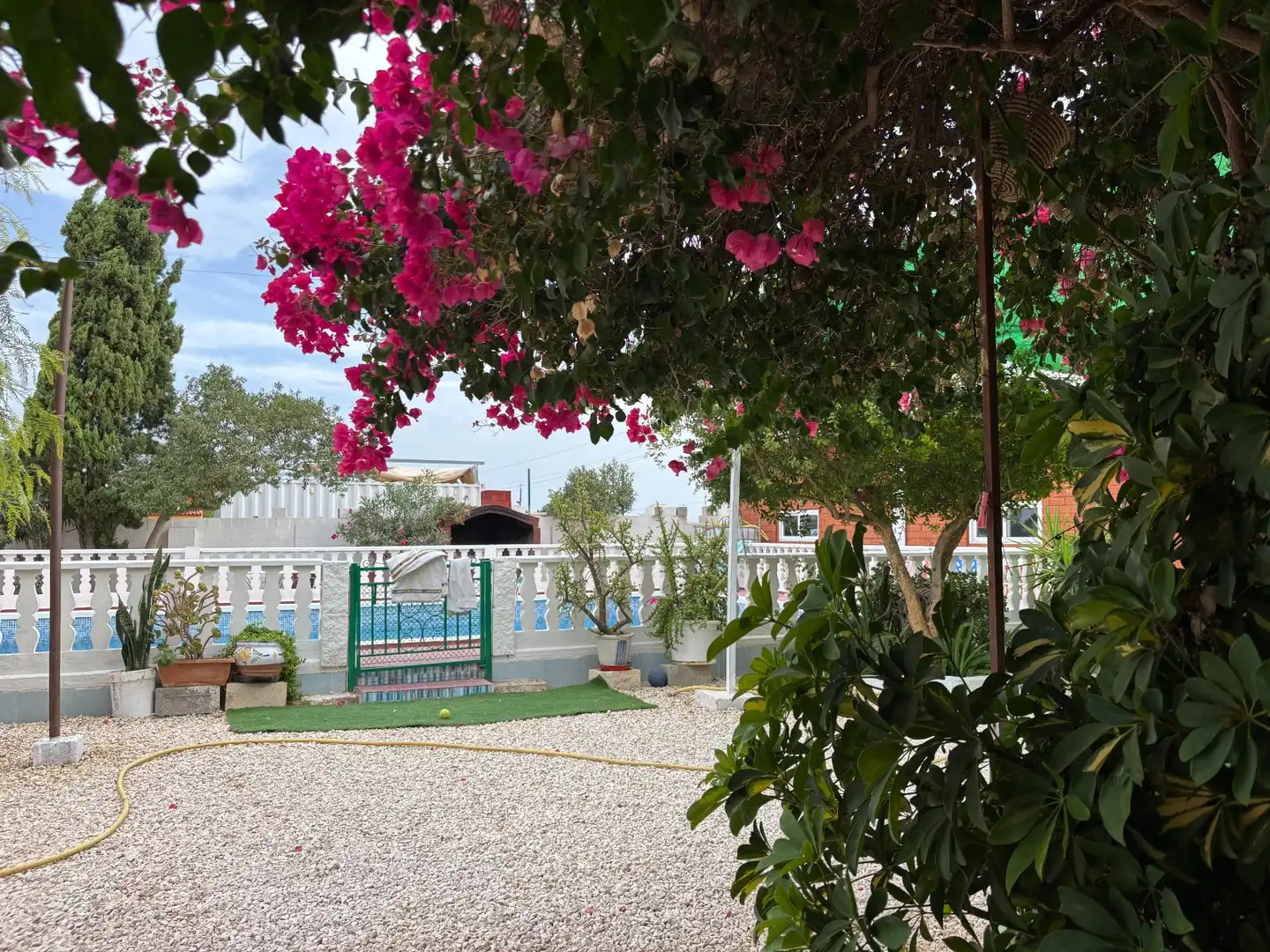 Jardín de Casa o chalet en venta en Elche / Elx con Aire acondicionado, Jardín privado y Piscina
