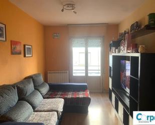 Living room of Flat for sale in Andosilla  with Parquet flooring, Furnished and Balcony