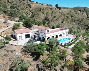 Exterior view of Country house for sale in Sedella  with Private garden, Storage room and Swimming Pool