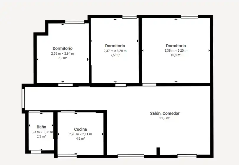 Flat for sale in Zaragoza