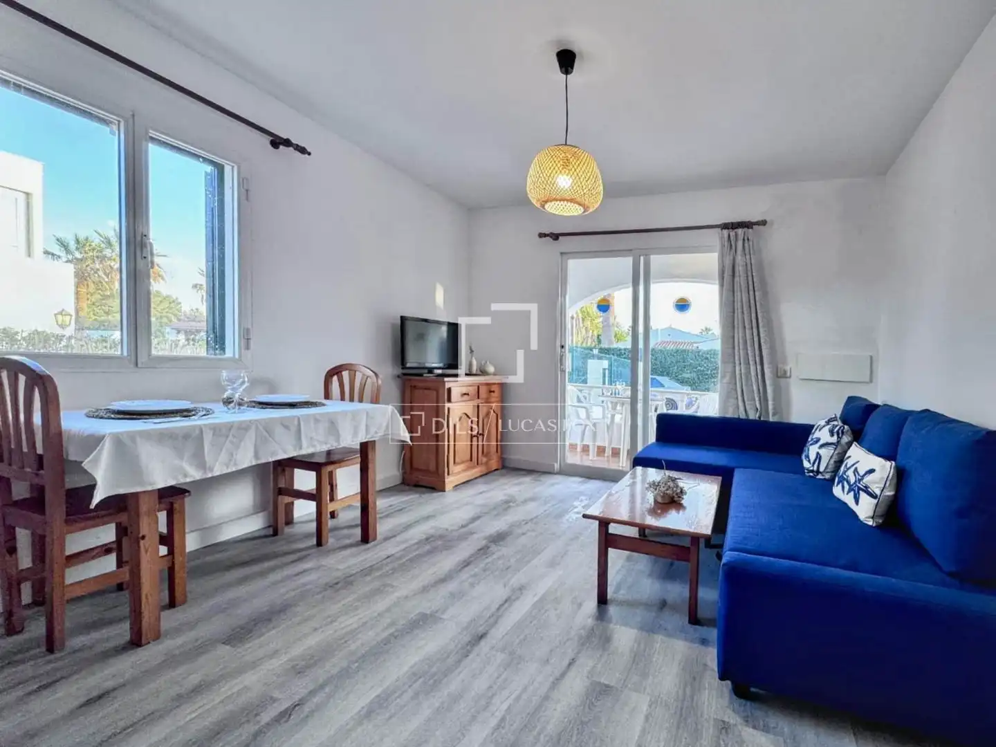 Wohnzimmer von Wohnung zum Verkauf in Manacor mit Klimaanlage, Heizung und Terrasse