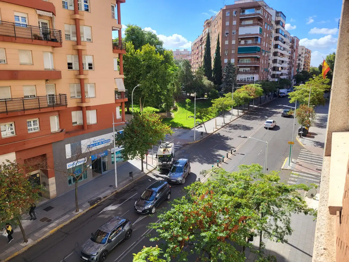 Außenansicht von Wohnung zur Miete in Badajoz mit Klimaanlage und Heizung