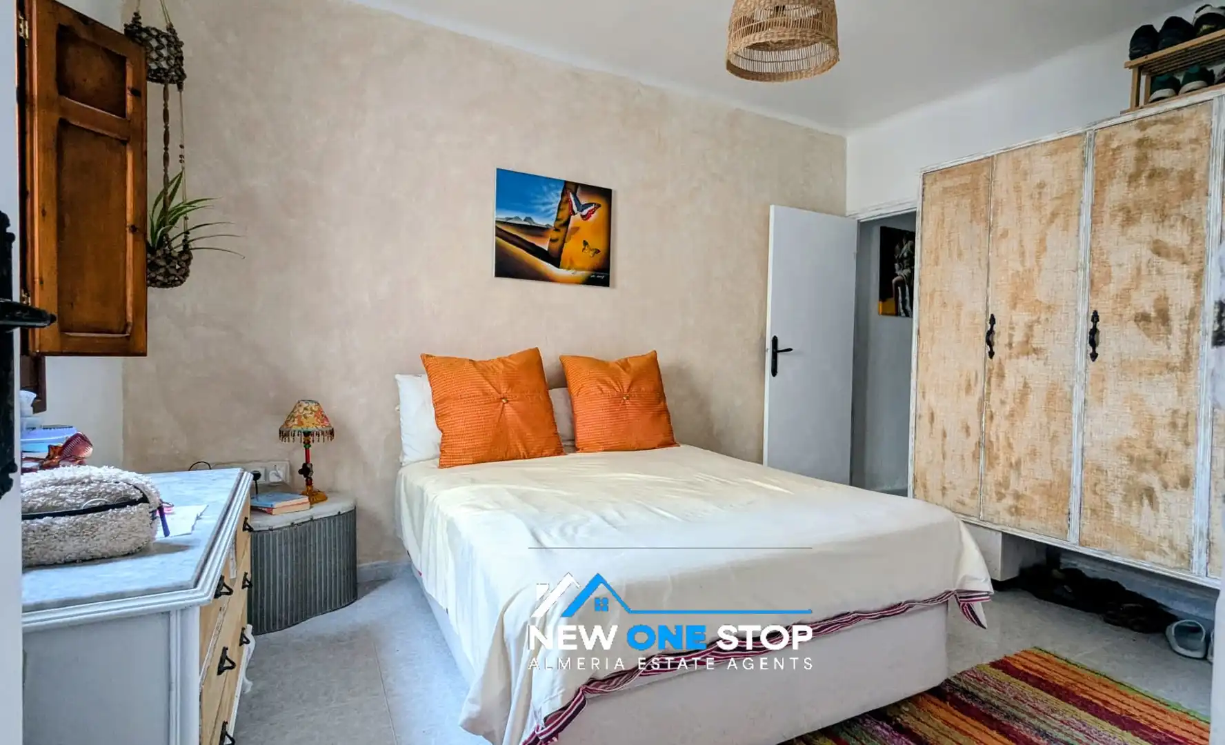 Habitación de Casa adosada en venta en Mojácar Pueblo