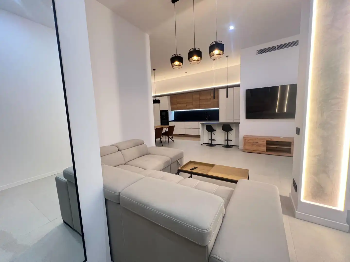 Living room of Ground floor for sale in Inca  with Air Conditioner and Furnished