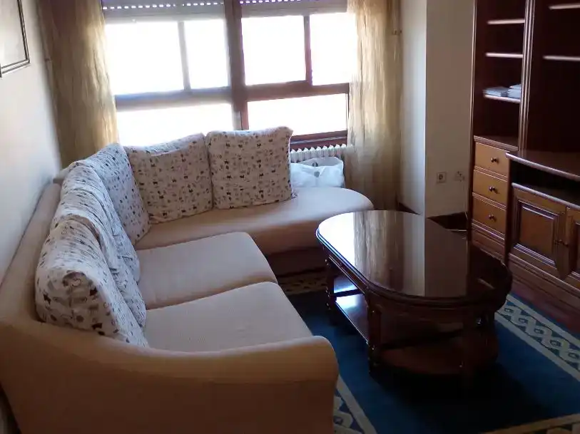 Sala de estar de Piso de alquiler en Vigo  con Parquet y Trastero