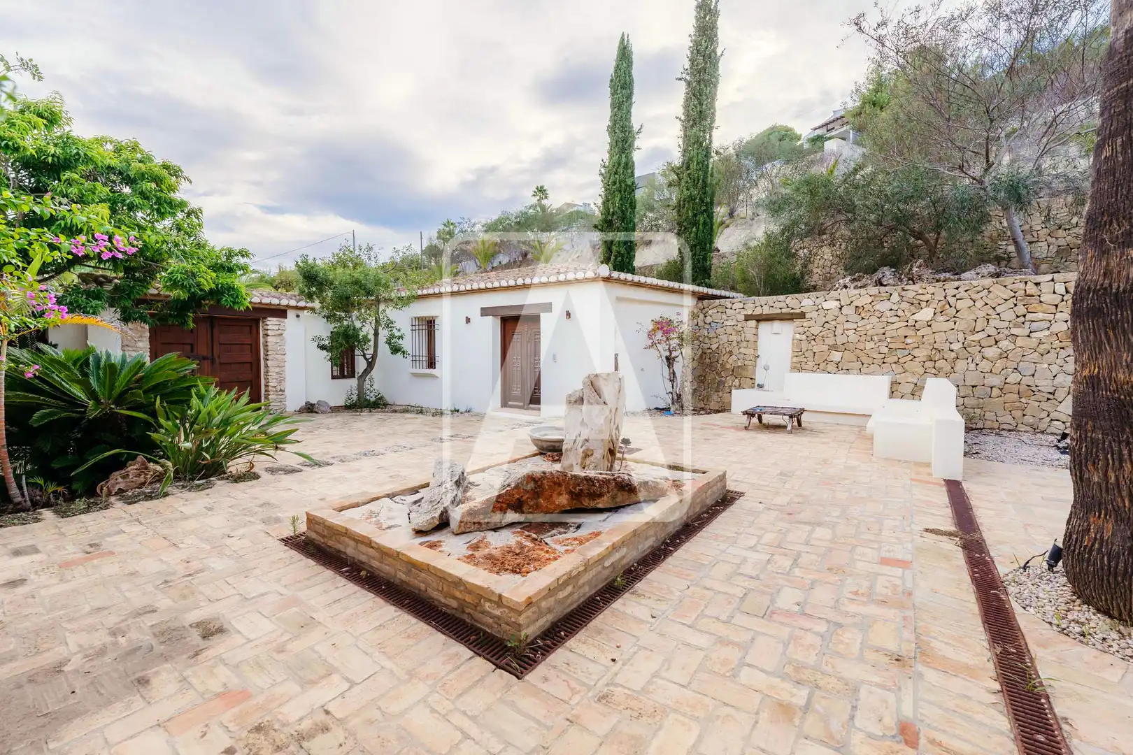 Jardín de Finca rústica en venta en Benissa con Aire acondicionado, Calefacción y Jardín privado