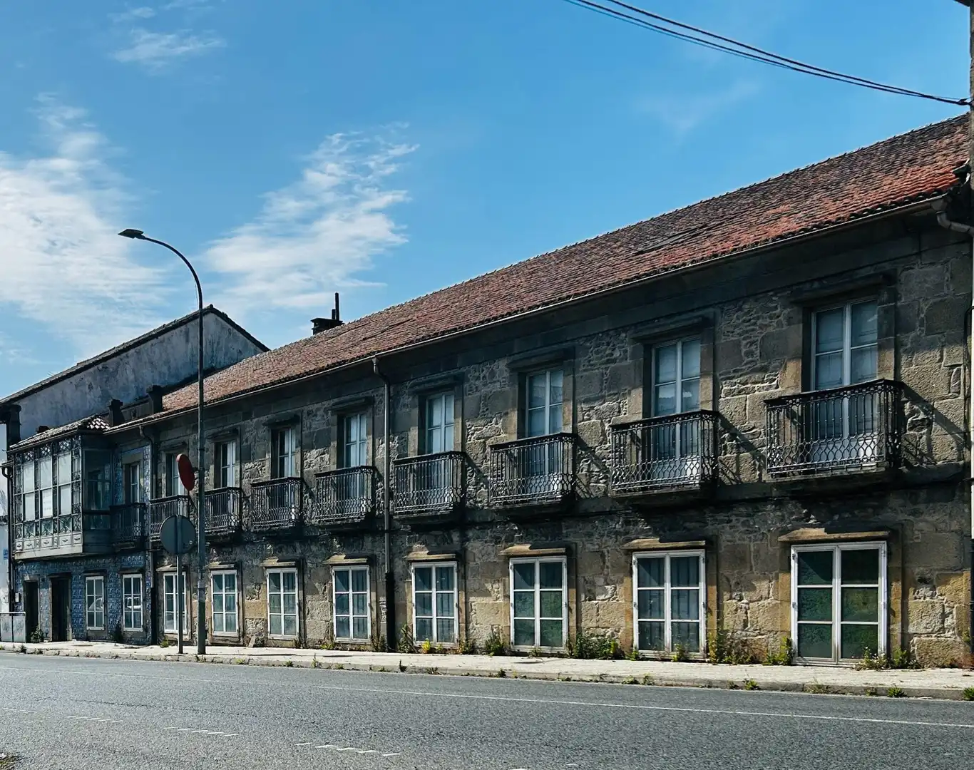 Vista exterior de Finca rústica en venta en Pontecesures con Terraza y Balcón