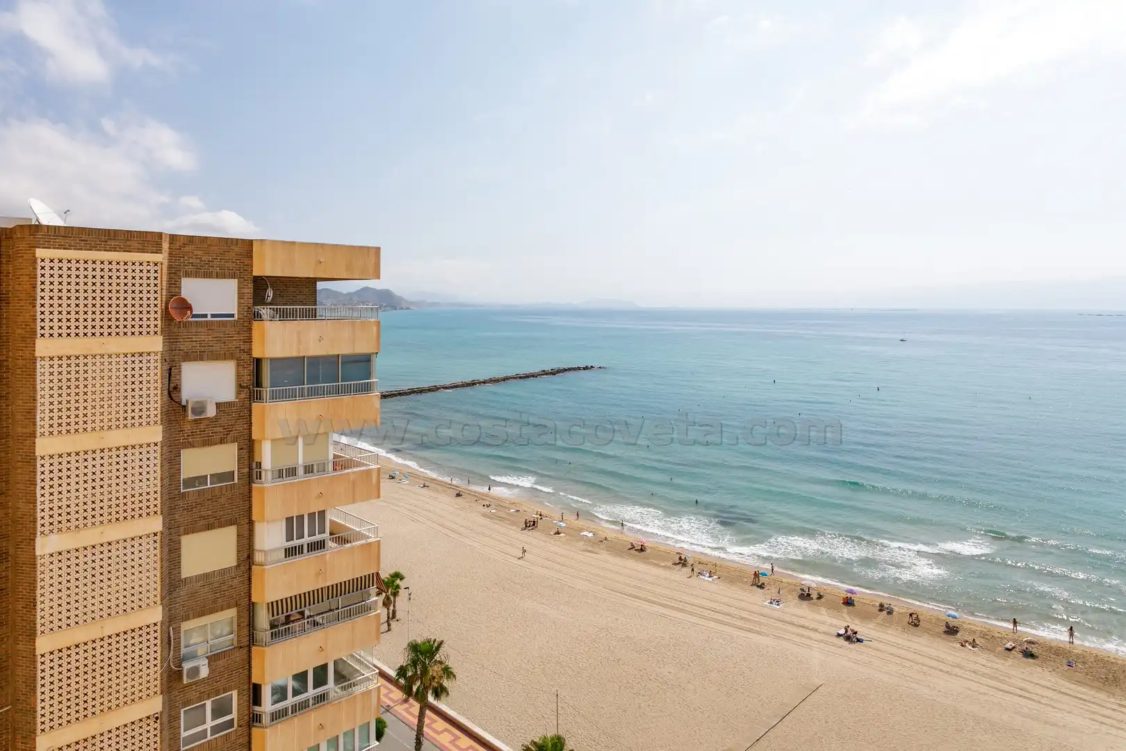 Exterior view of Attic for sale in El Campello  with Air Conditioner, Storage room and Furnished
