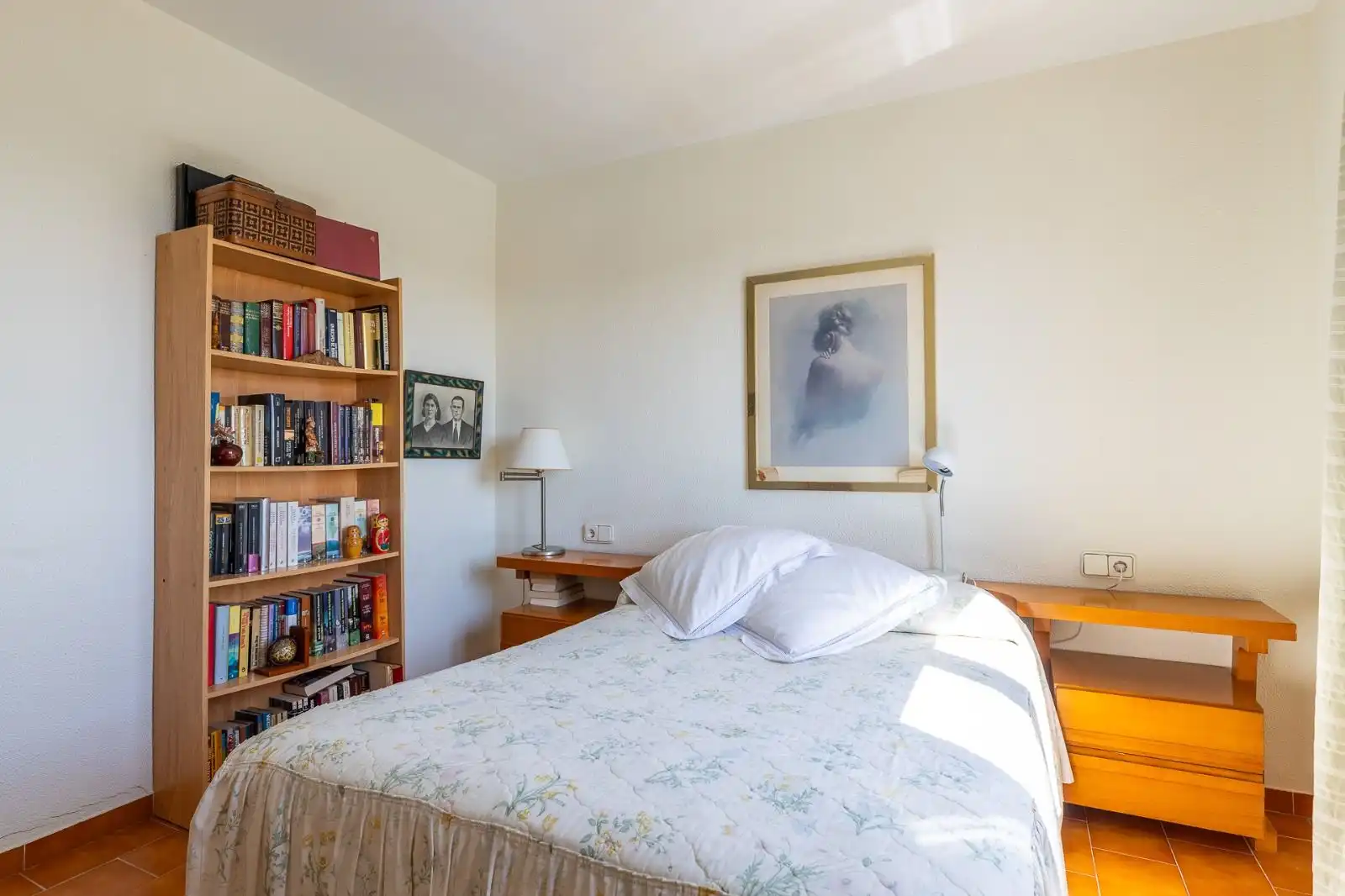 Schlafzimmer von Einfamilien-Reihenhaus zum Verkauf in  Palma de Mallorca mit Klimaanlage, Heizung und Terrasse