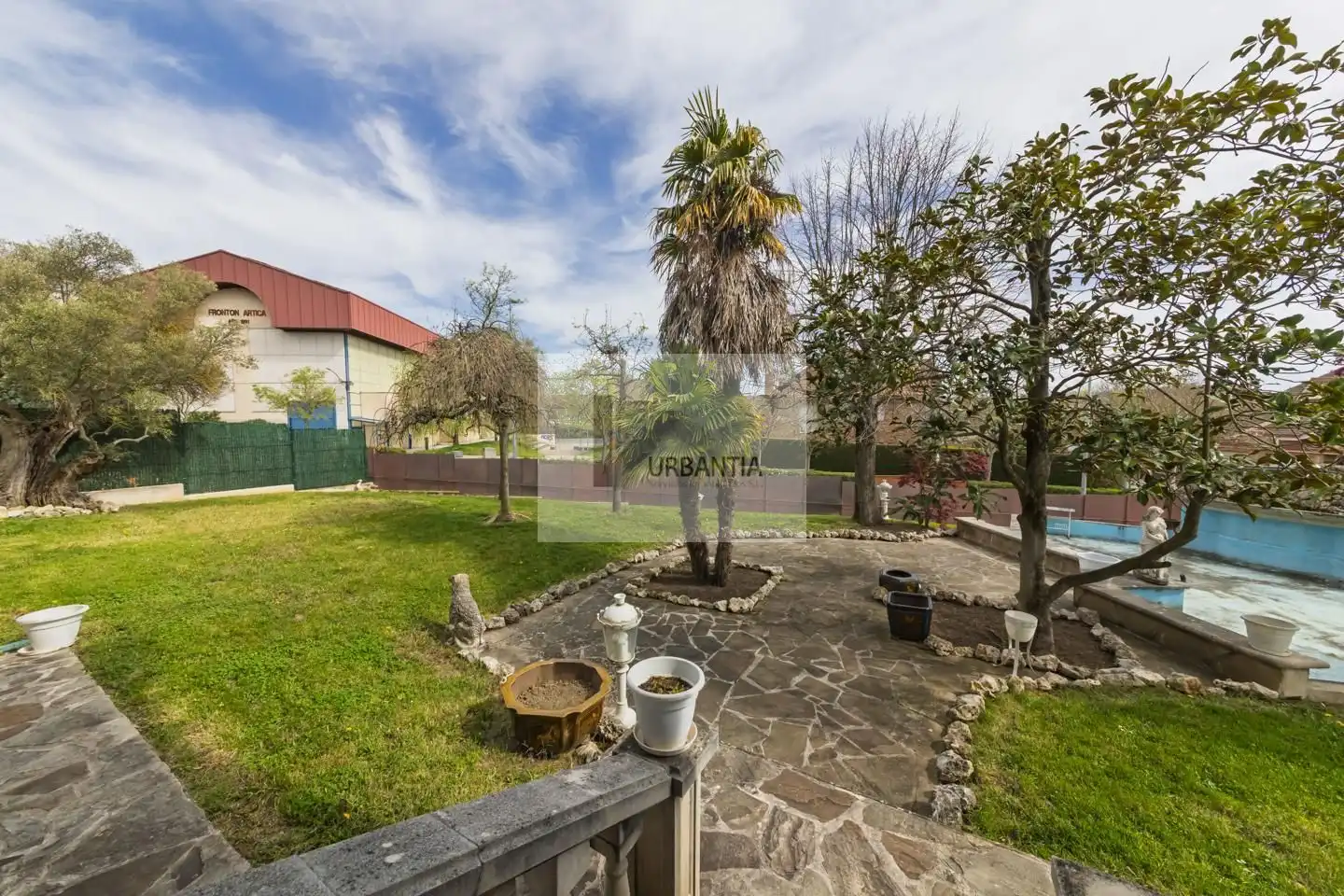 Jardín de Casa o chalet en venta en Berrioplano / Berriobeiti con Aire acondicionado, Calefacción y Jardín privado