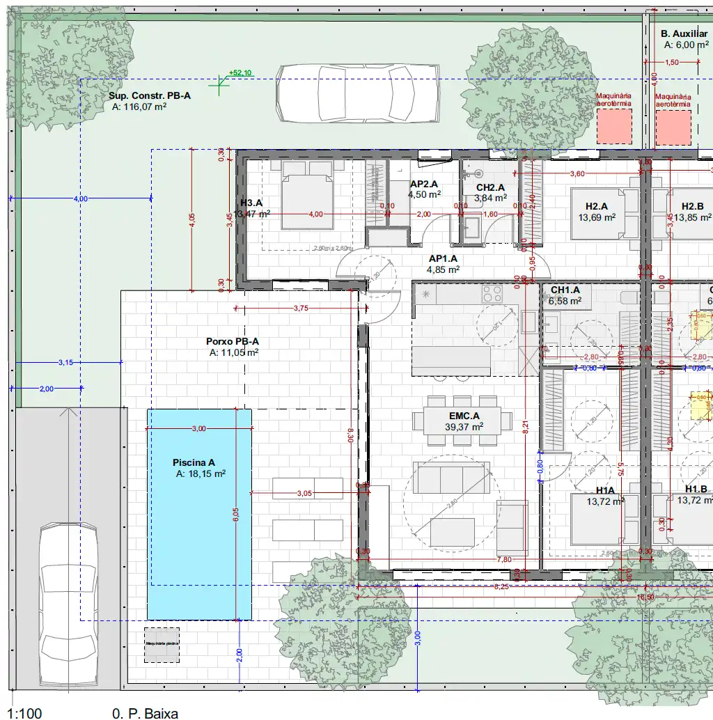 Reihenhaus mit Pool zum Verkauf in can isaac 6, imagen 2