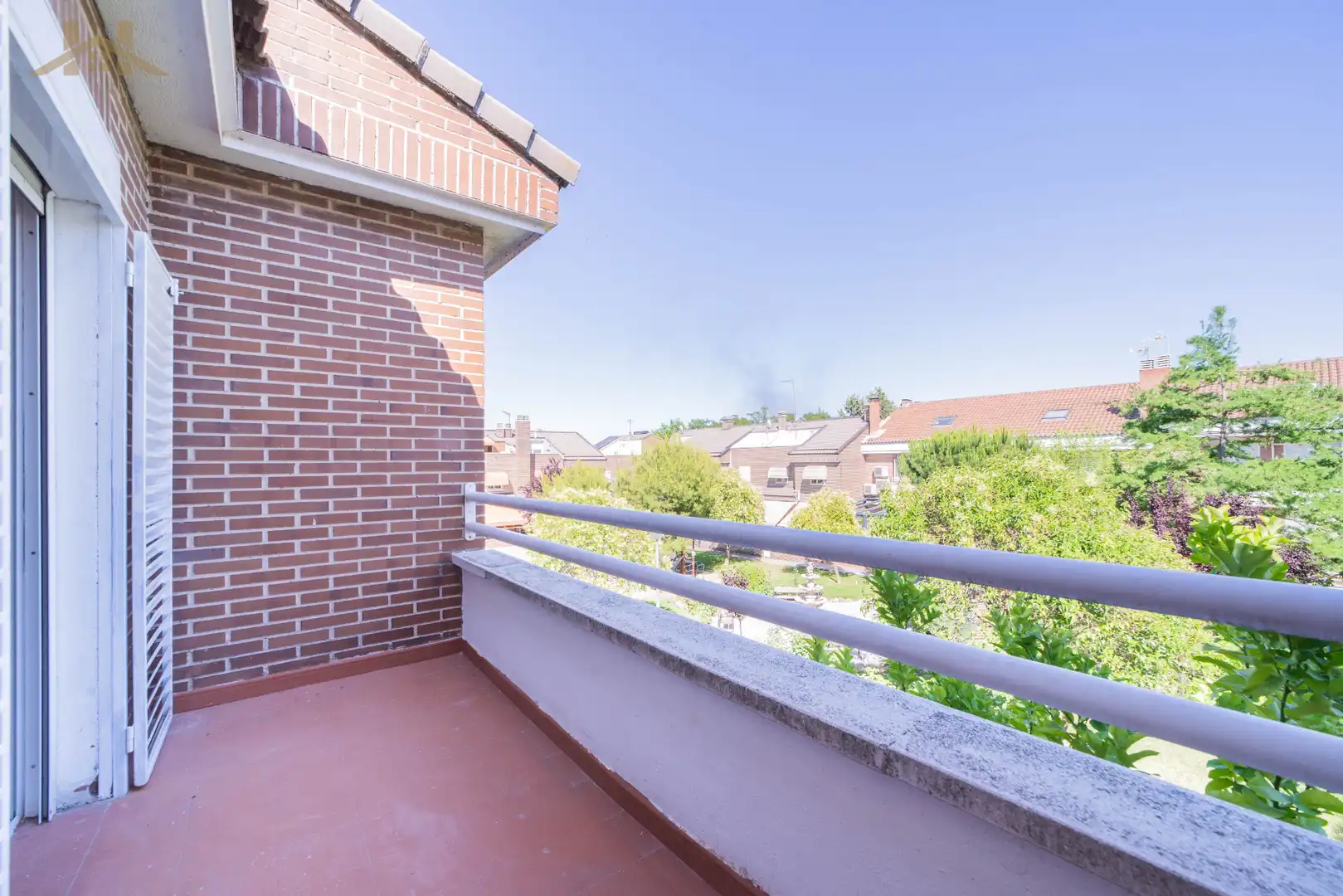 Balcony of Houses for sale in Leganés  with Private garden, Terrace and Storage room
