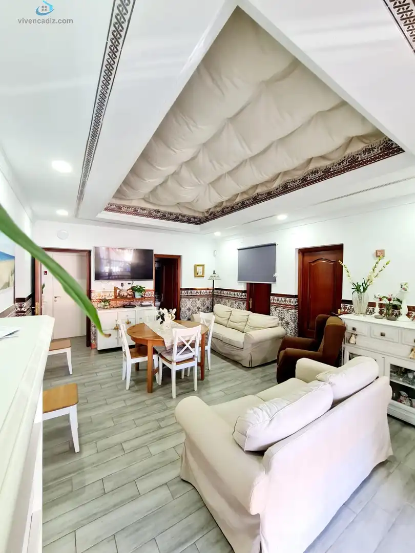 Sala d'estar de Casa o xalet en venda en San Fernando amb Traster