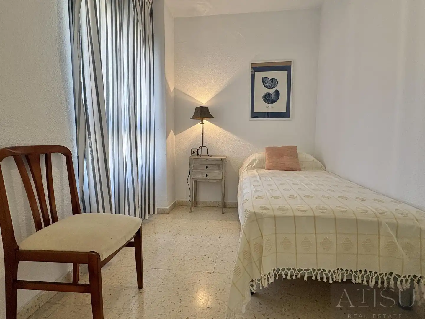 Bedroom of Flat for sale in El Campello  with Air Conditioner, Heating and Terrace