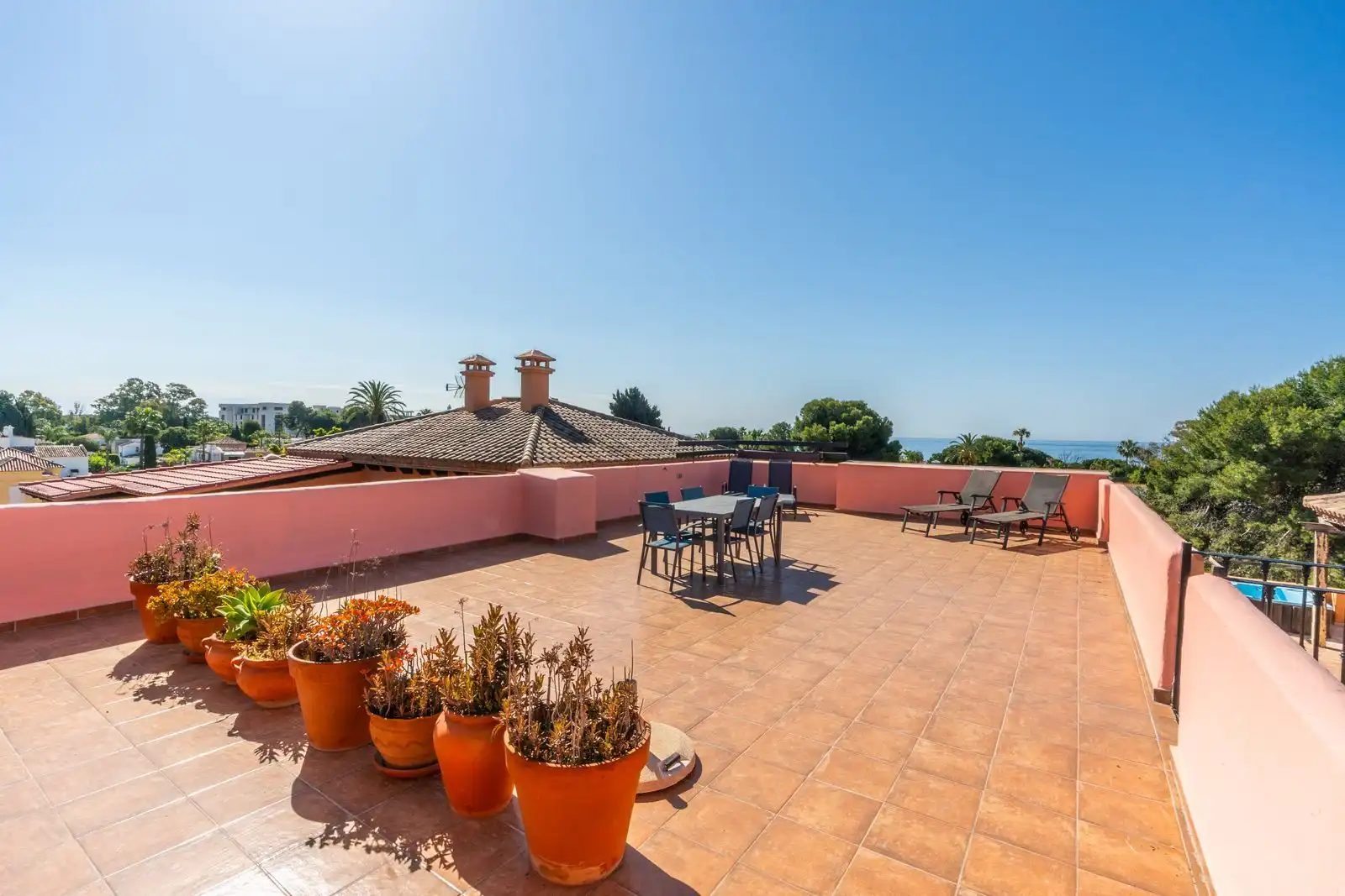 Terraza de Ático en venta en Estepona con Aire acondicionado, Terraza y Amueblado