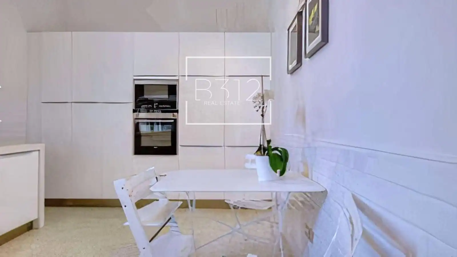Kitchen of Flat for rent in Barcelona  with Air Conditioner, Heating and Terrace