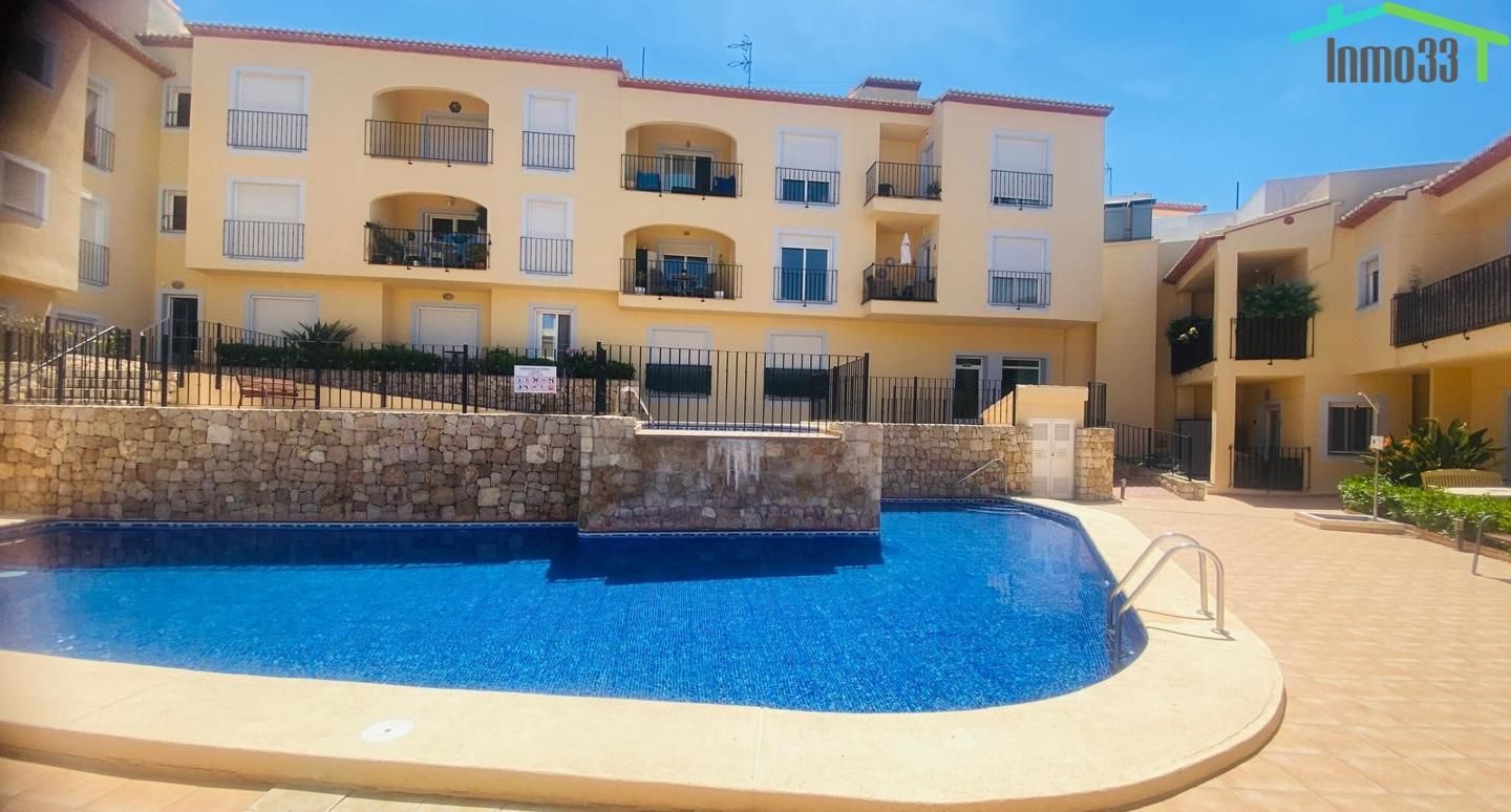 Swimming pool of Flat for sale in Teulada  with Air Conditioner, Terrace and Storage room