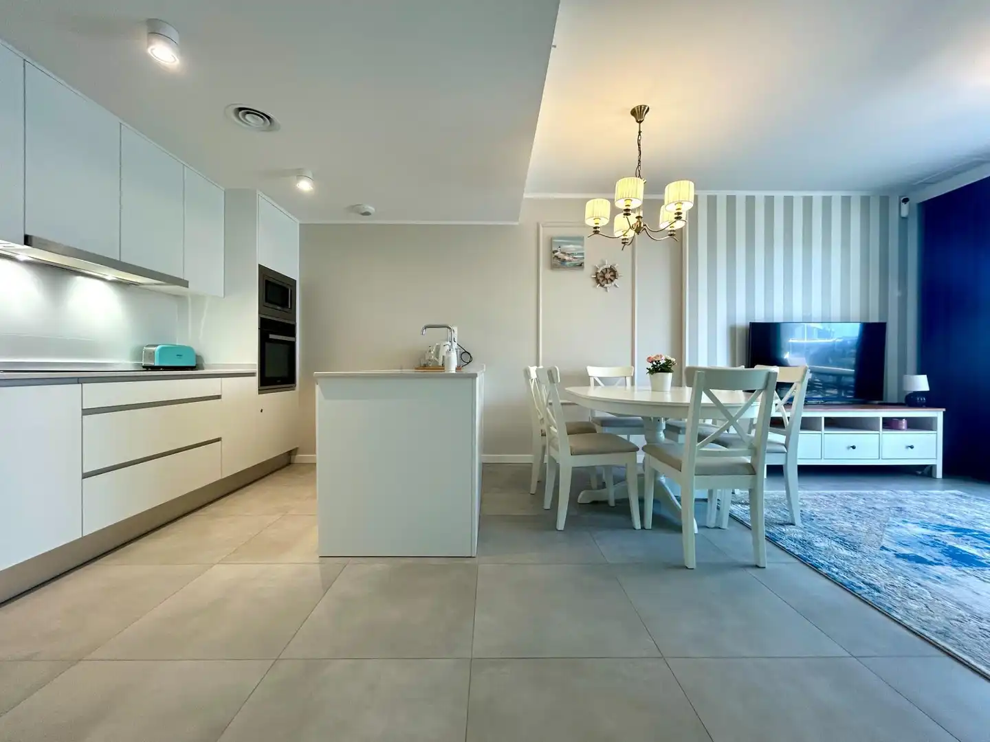 Cuina de Apartament en venda en Orihuela amb Aire condicionat, Jardí privat i Terrassa