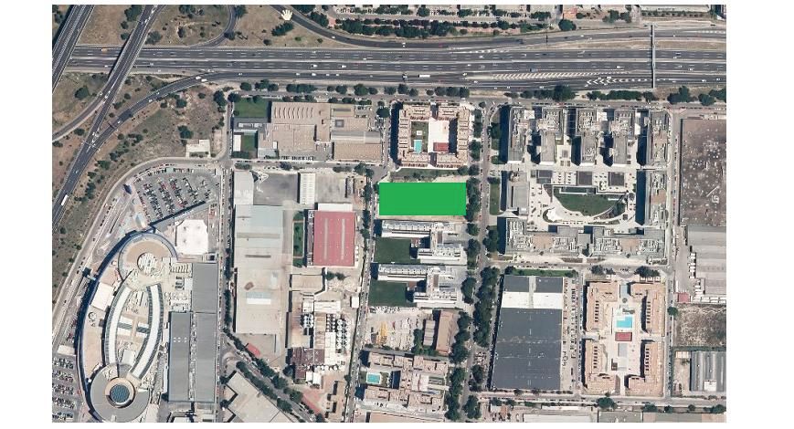 Exterior view of Industrial land for sale in  Madrid Capital