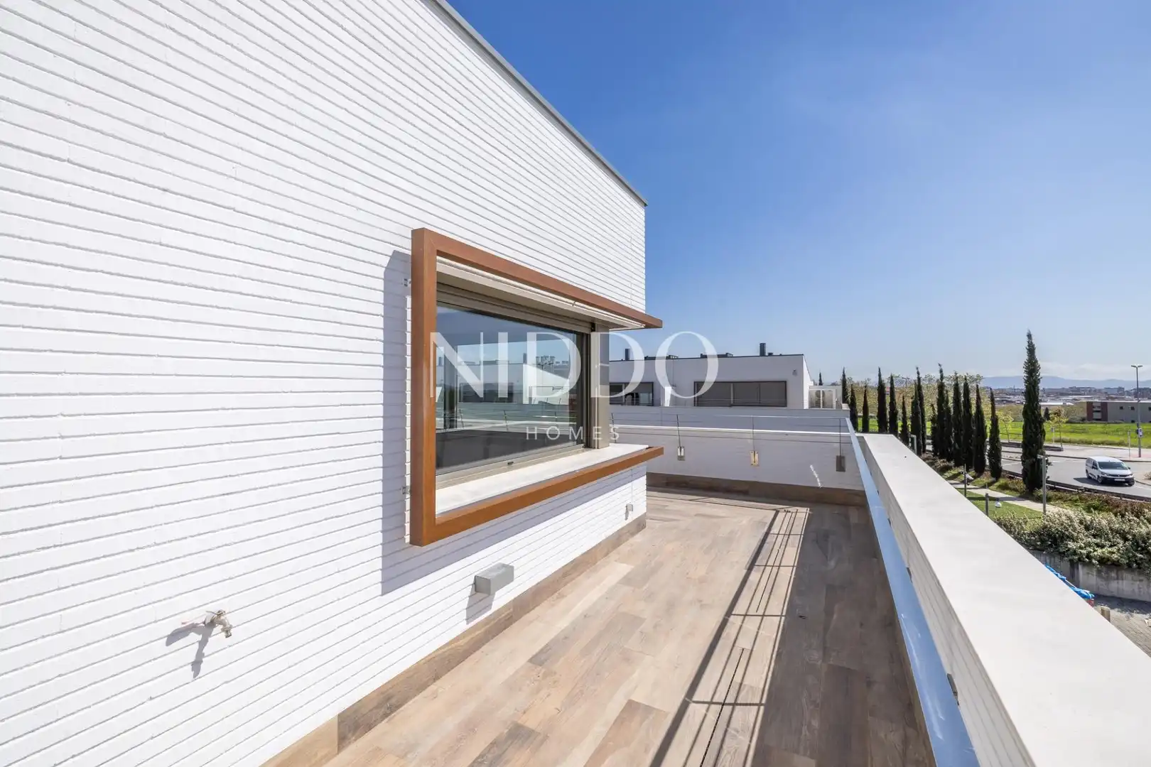 Terrace of Detached homes for rent in Sabadell  with Air Conditioner, Heating and Private garden