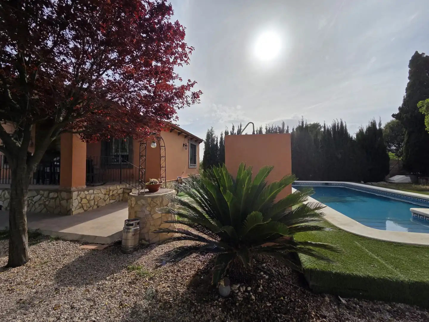 Garden of Houses for rent in Orihuela  with Air Conditioner, Heating and Private garden