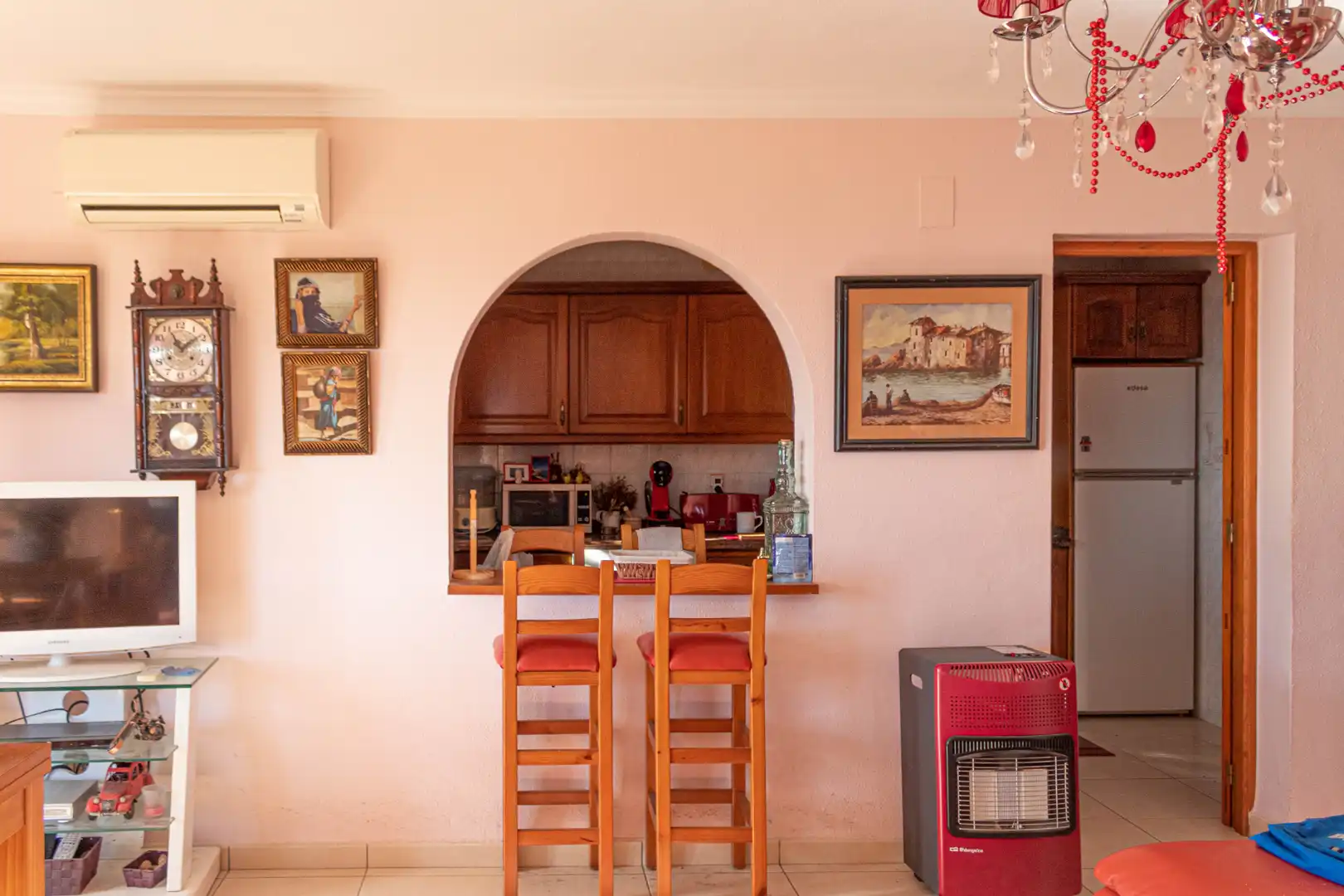 Kitchen of Houses for sale in Benitachell / El Poble Nou de Benitatxell  with Air Conditioner, Heating and Private garden