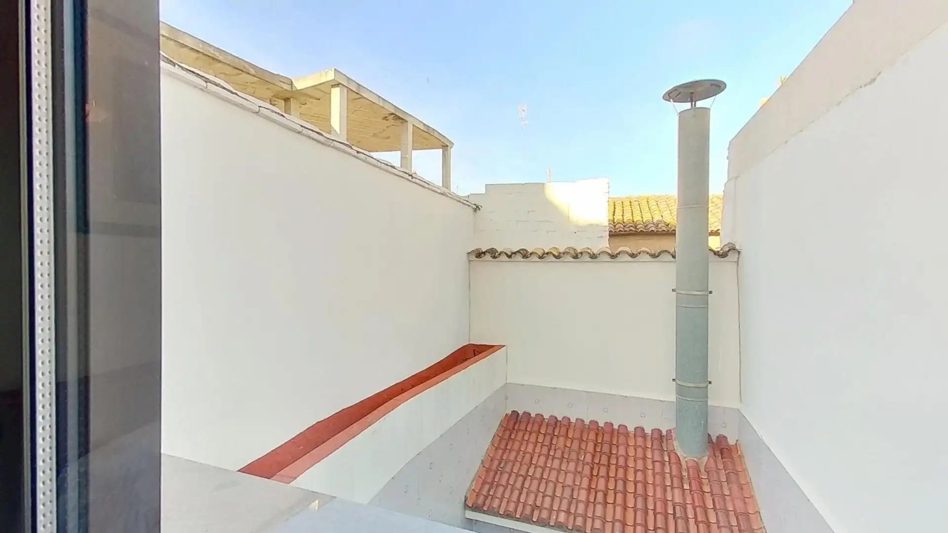 Terrassa de Casa adosada en venda en Alboraya