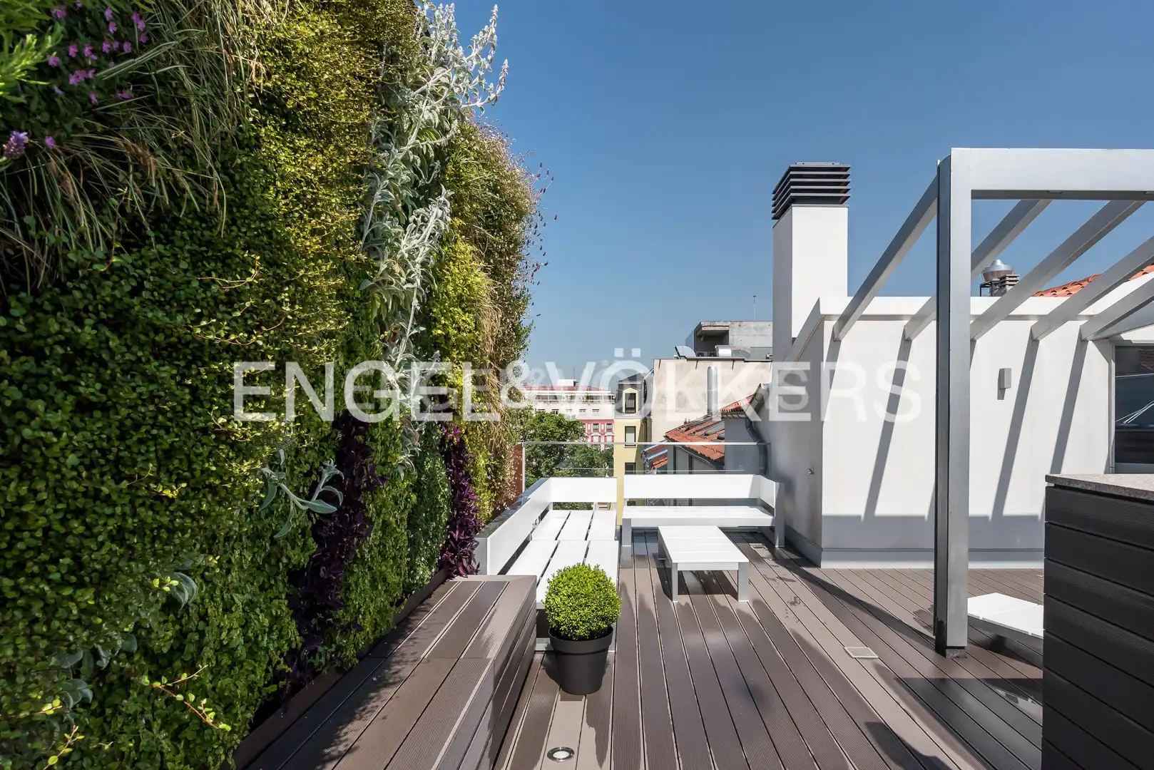 Terrasse von Wohnung zum Verkauf in Madrid mit Klimaanlage, Heizung und Parkett