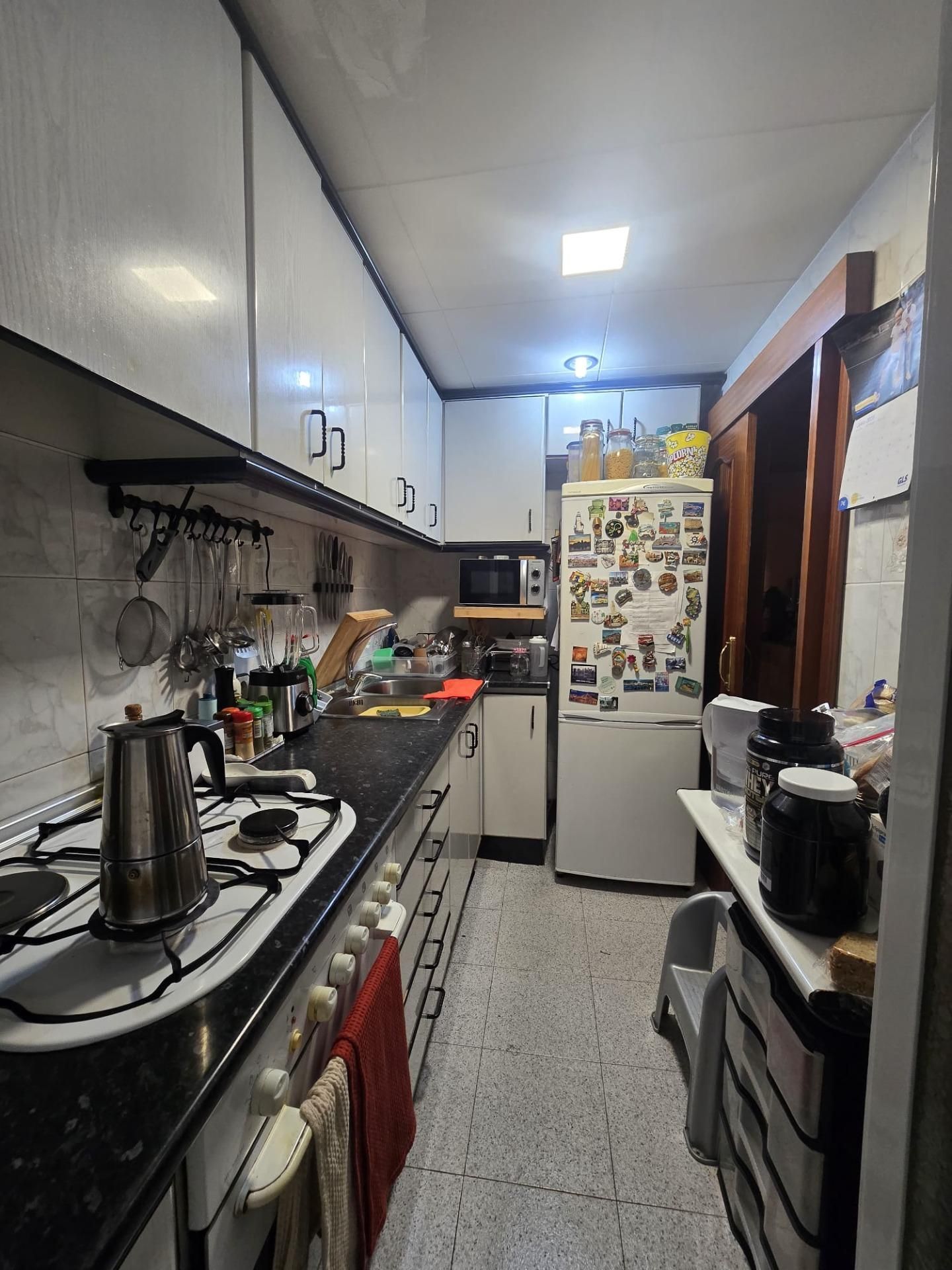 Cocina de Piso en venta en  Barcelona Capital con Terraza y Balcón