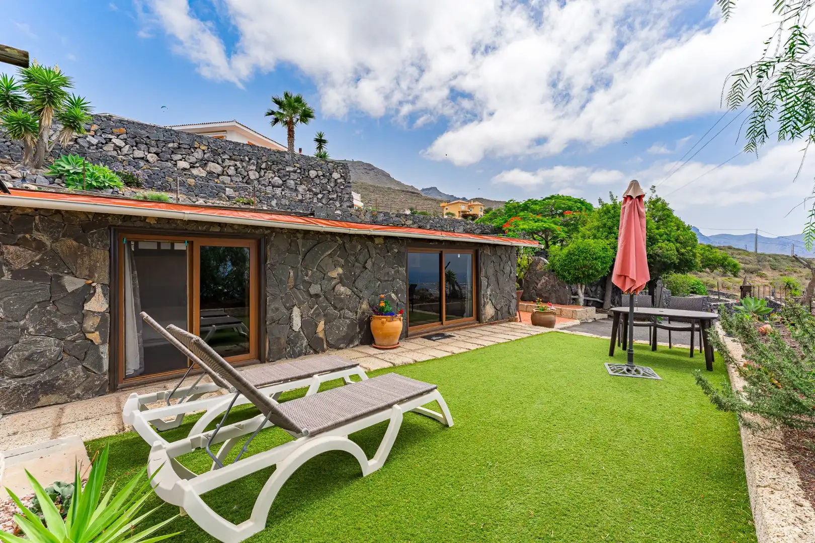 Jardín de Casa o chalet en venta en Adeje con Jardín privado, Terraza y Trastero