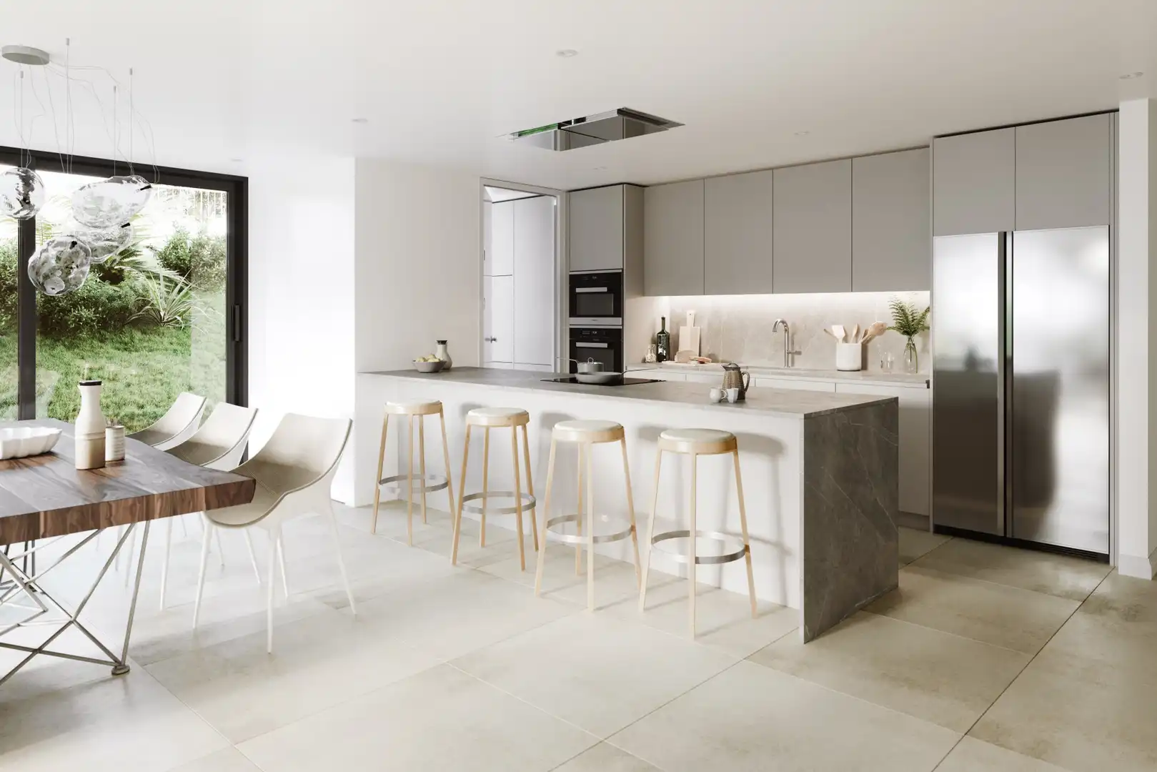 Kitchen of Attic for sale in Estepona  with Air Conditioner, Heating and Terrace