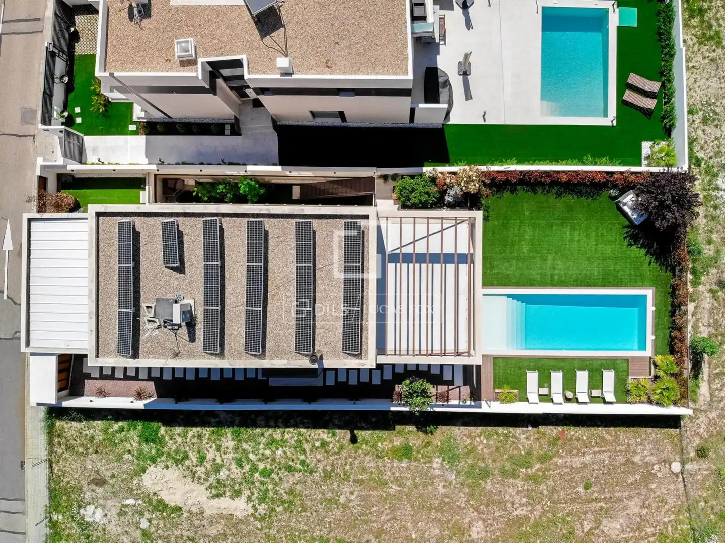 Terrasse von Country house zur Miete in Majadahonda mit Klimaanlage, Heizung und Privatgarten
